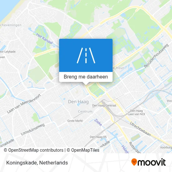Koningskade kaart