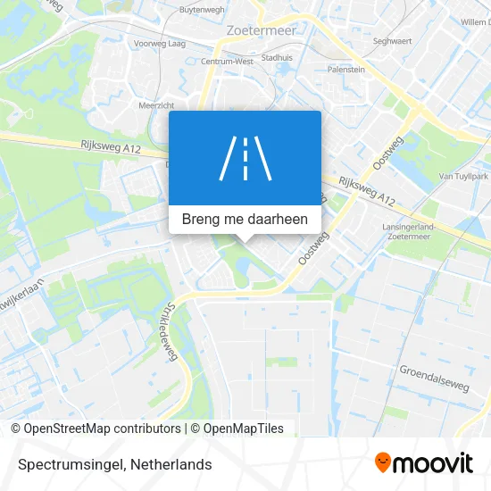 Spectrumsingel kaart