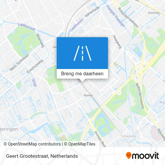 Geert Grootestraat kaart