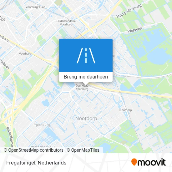 Fregatsingel kaart
