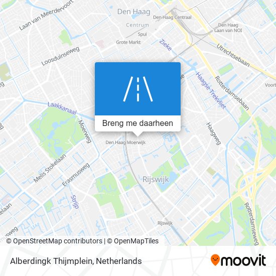 Alberdingk Thijmplein kaart