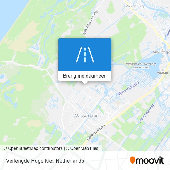 Verlengde Hoge Klei kaart