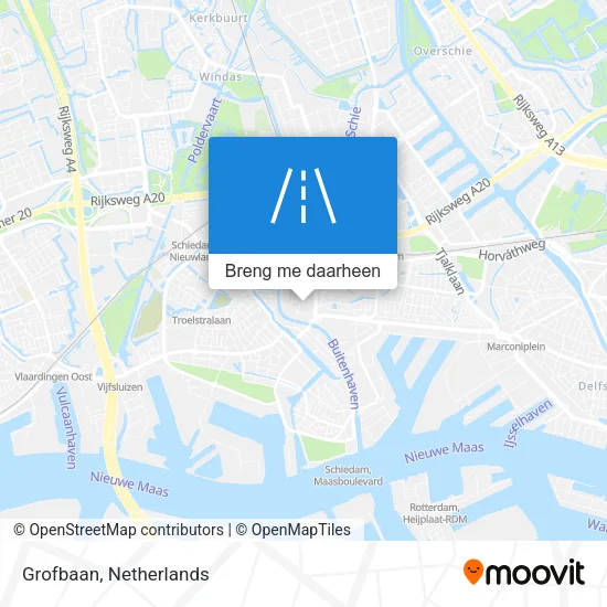 Grofbaan kaart