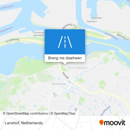 Larixhof kaart