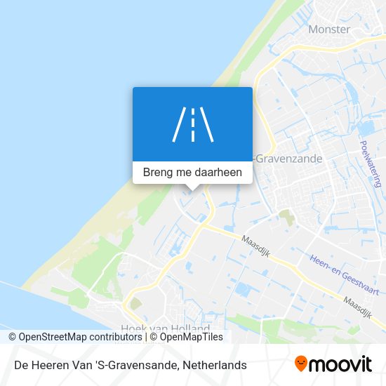 De Heeren Van 'S-Gravensande kaart
