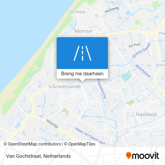 Van Gochstraat kaart