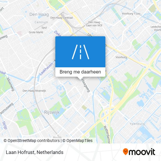 Laan Hofrust kaart