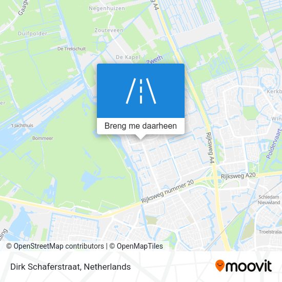 Dirk Schaferstraat kaart