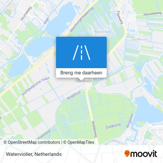 Waterviolier kaart
