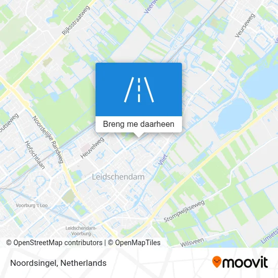Noordsingel kaart