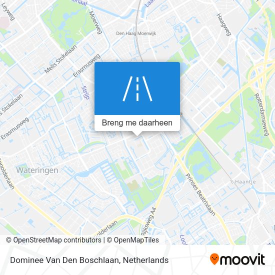 Dominee Van Den Boschlaan kaart
