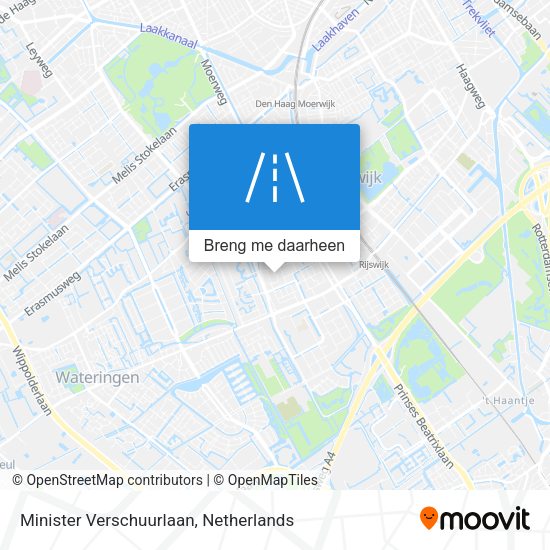 Minister Verschuurlaan kaart