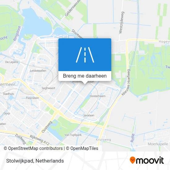Stolwijkpad kaart