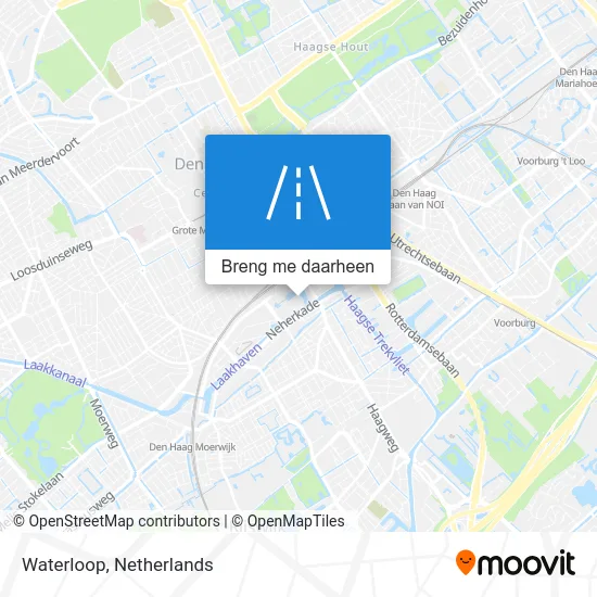 Waterloop kaart