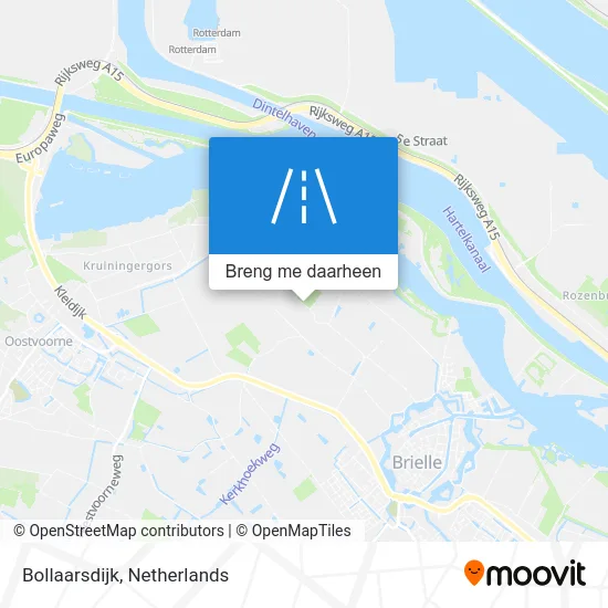 Bollaarsdijk kaart