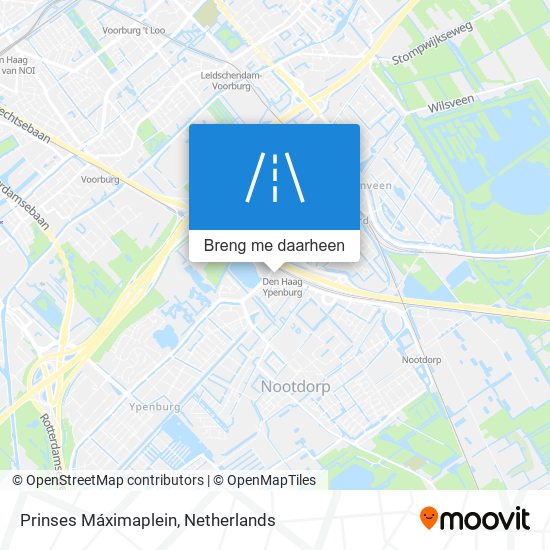 Prinses Máximaplein kaart