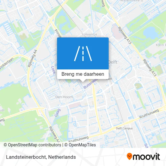 Landsteinerbocht kaart