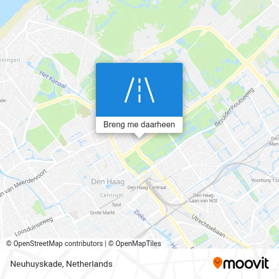 Neuhuyskade kaart