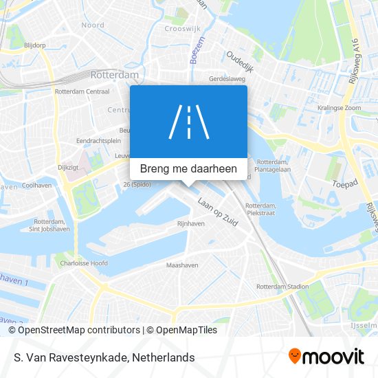 S. Van Ravesteynkade kaart