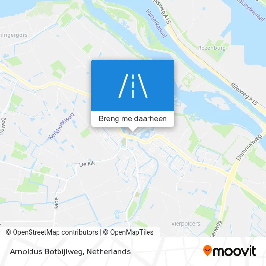 Arnoldus Botbijlweg kaart
