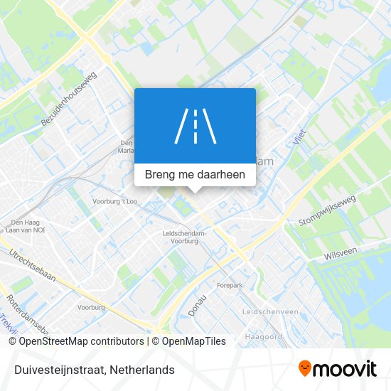 Duivesteijnstraat kaart