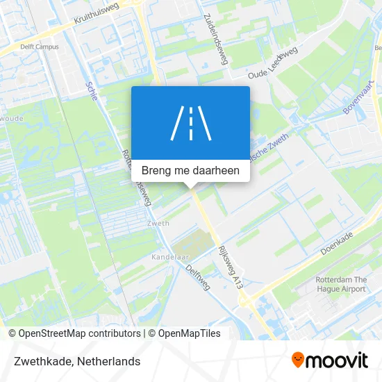Zwethkade kaart