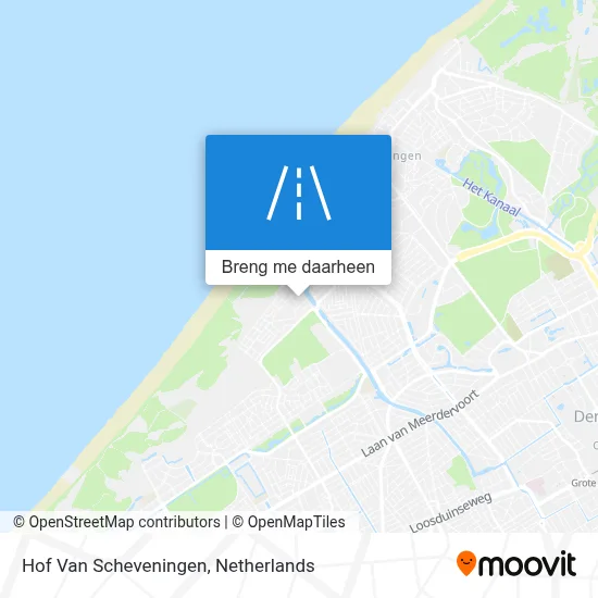 Hof Van Scheveningen kaart