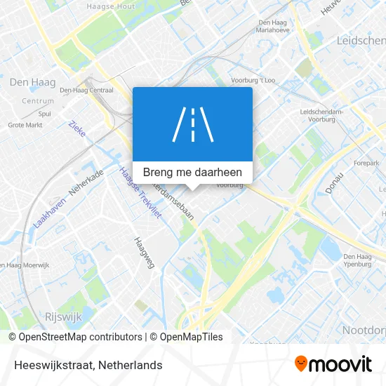 Heeswijkstraat kaart