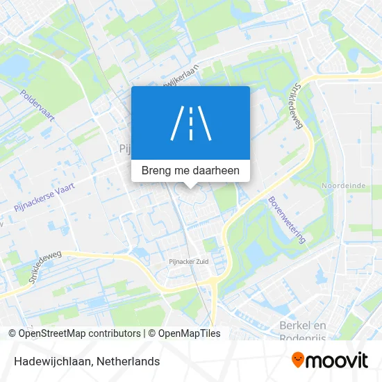 Hadewijchlaan kaart