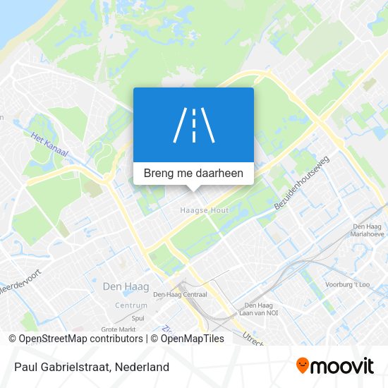 Paul Gabrielstraat kaart