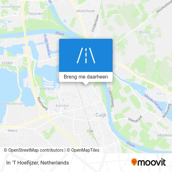 In 'T Hoefijzer kaart