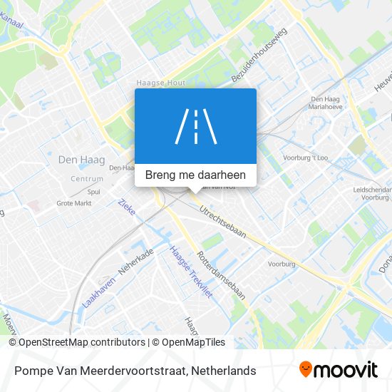 Pompe Van Meerdervoortstraat kaart