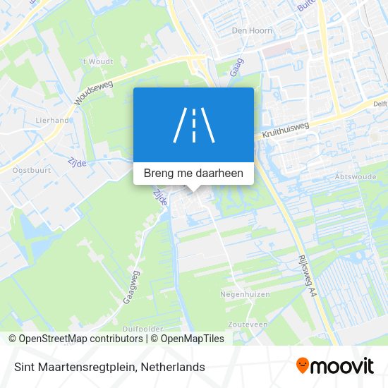 Sint Maartensregtplein kaart