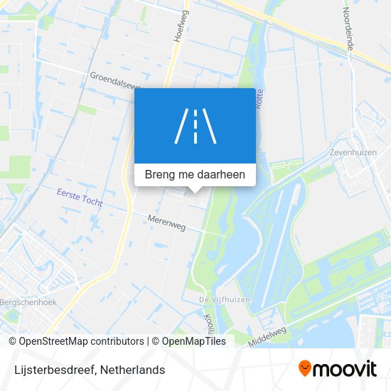 Lijsterbesdreef kaart