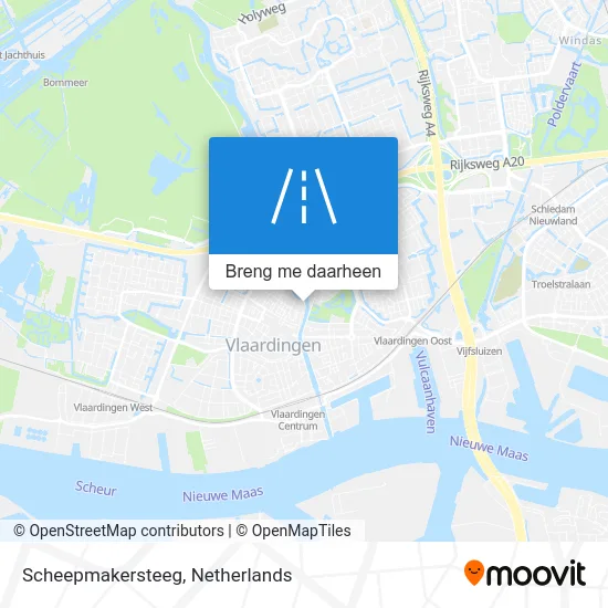 Scheepmakersteeg kaart