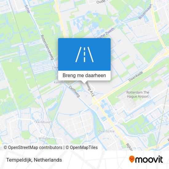 Tempeldijk kaart