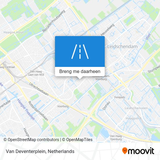 Van Deventerplein kaart