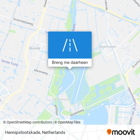 Hennipslootskade kaart