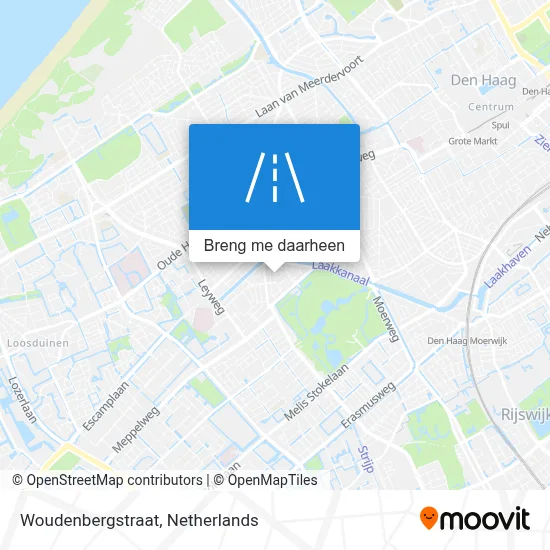 Woudenbergstraat kaart