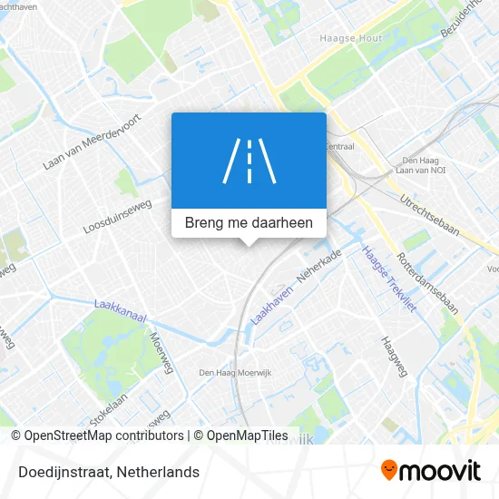 Doedijnstraat kaart