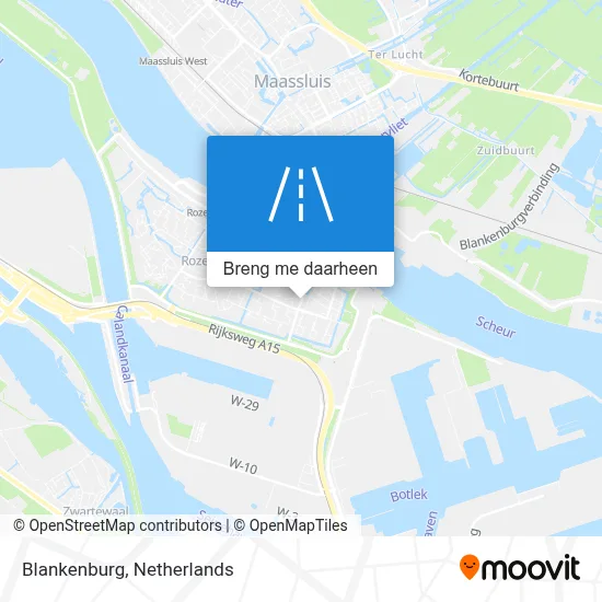Blankenburg kaart