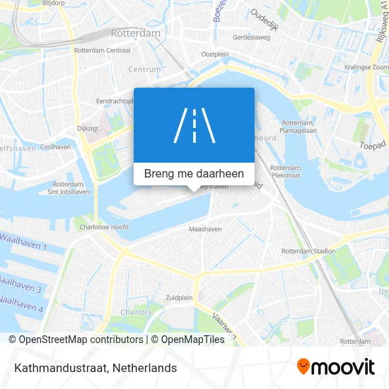 Kathmandustraat kaart