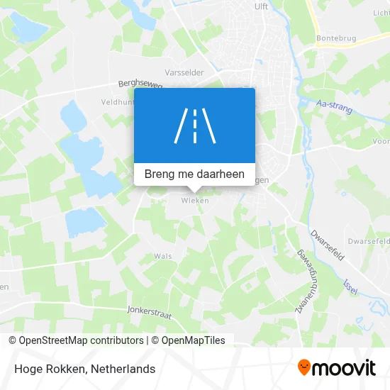 Hoge Rokken kaart