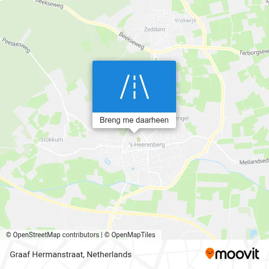 Graaf Hermanstraat kaart