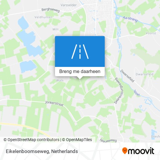 Eikelenboomseweg kaart