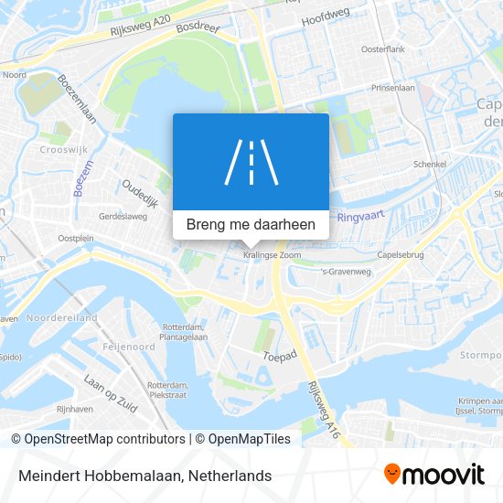 Meindert Hobbemalaan kaart