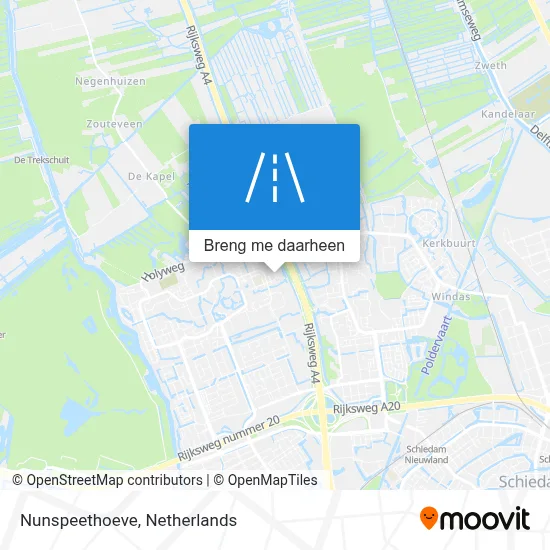 Nunspeethoeve kaart