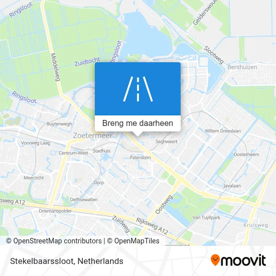 Stekelbaarssloot kaart