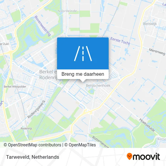 Tarweveld kaart