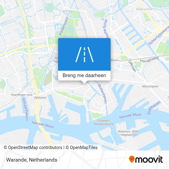 Warande kaart